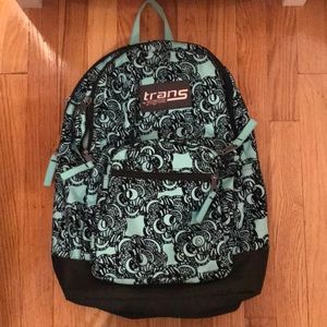 Blue Trans Jansport Backpack